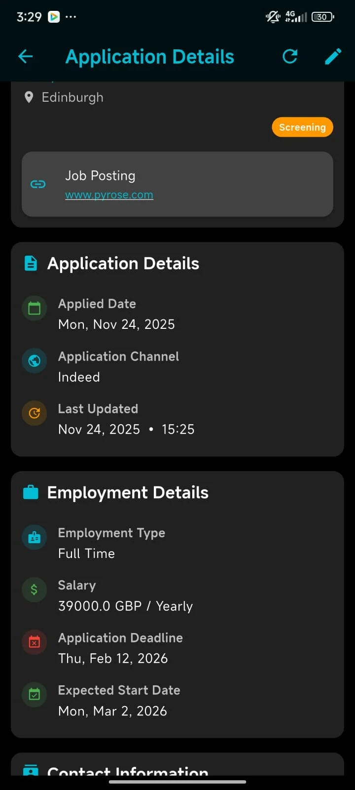 Jobscran App