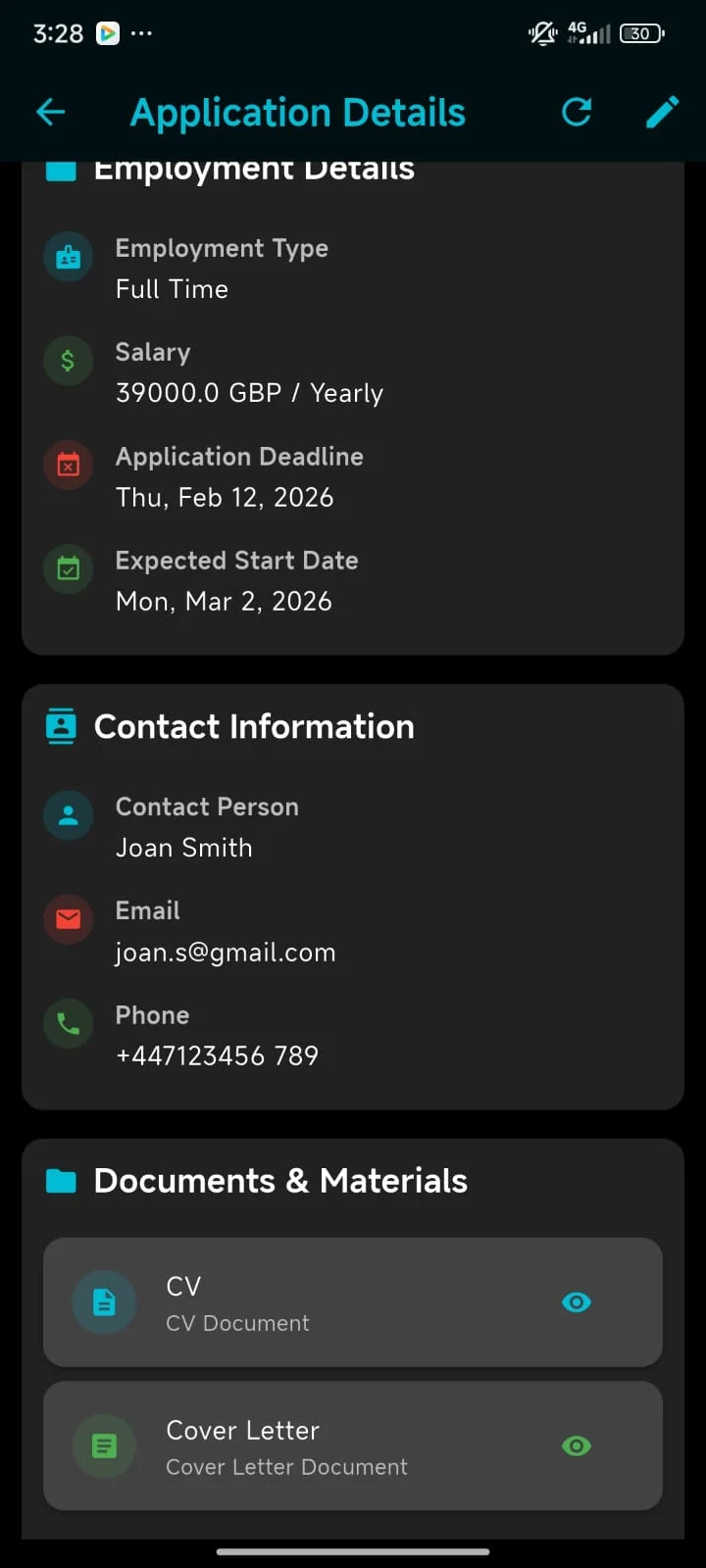Jobscran App