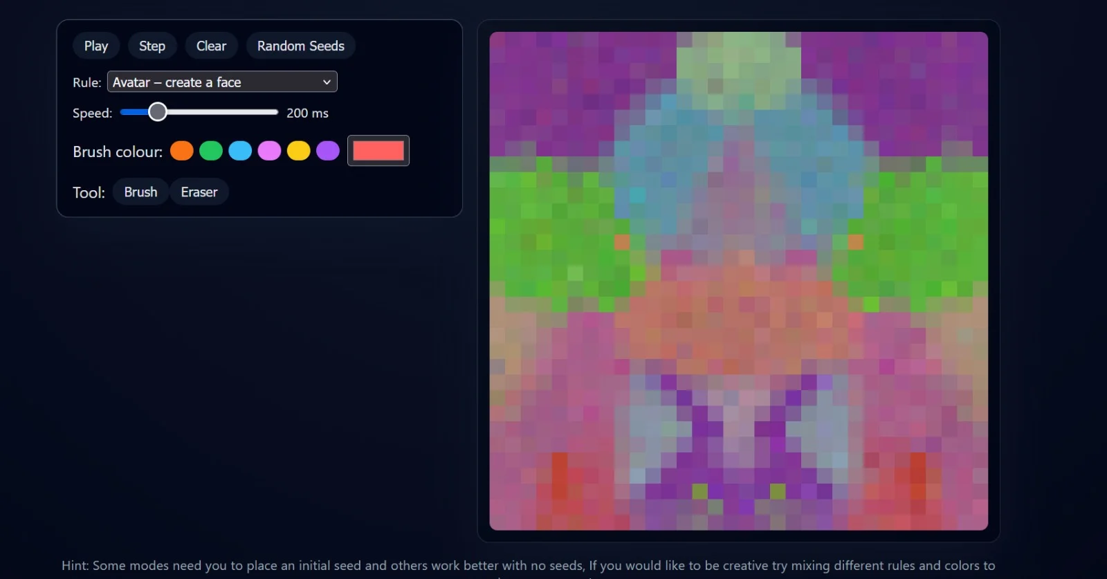 Pixel Garden Pixel Art Generator