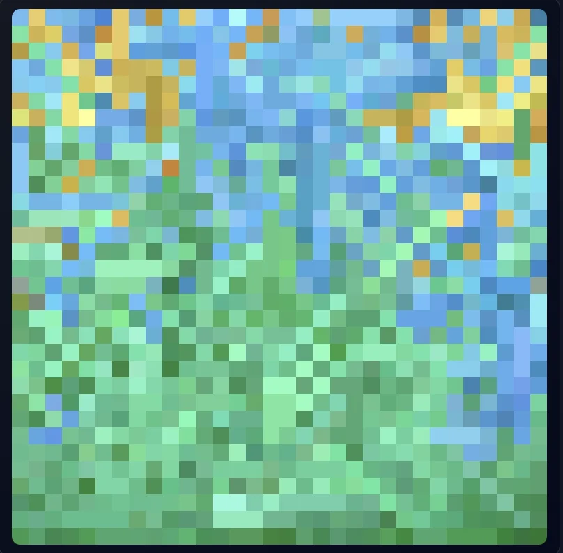Pixel Garden Pixel Art Generator